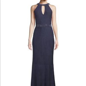 St John Collection, Luxe Ottoman Knit Evening Gown